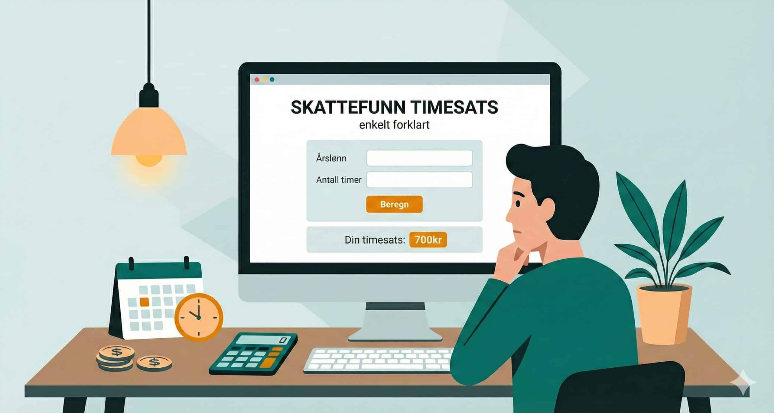 SkatteFUNN timesats – kalkulator og enkel forklaring